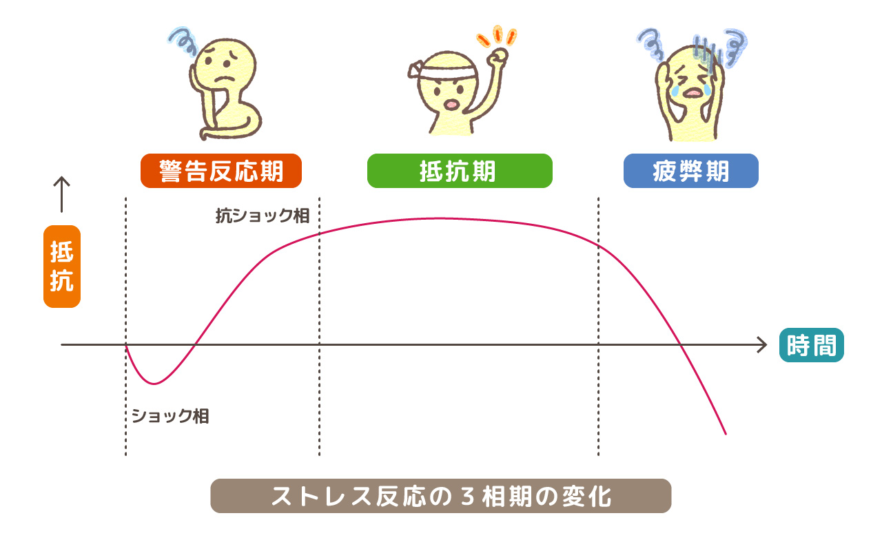 ハンスセリエ，ストレス反応，ダイコミュ